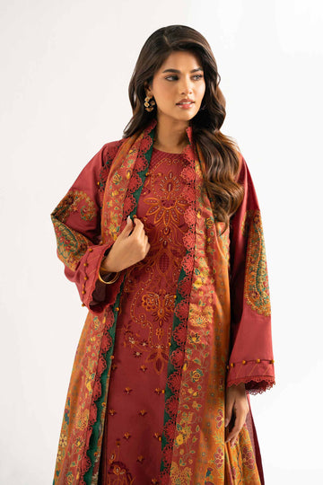 Nishat Linen 3 Piece - Digital Printed Embroidered Suit - 42501880 Online Shopping